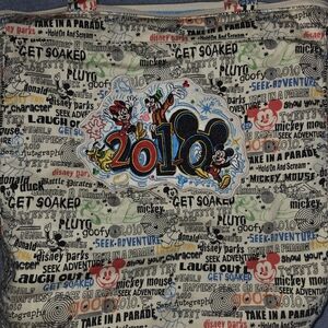 Disney Mickey Mouse 2010 Tote Bag - Multicolor